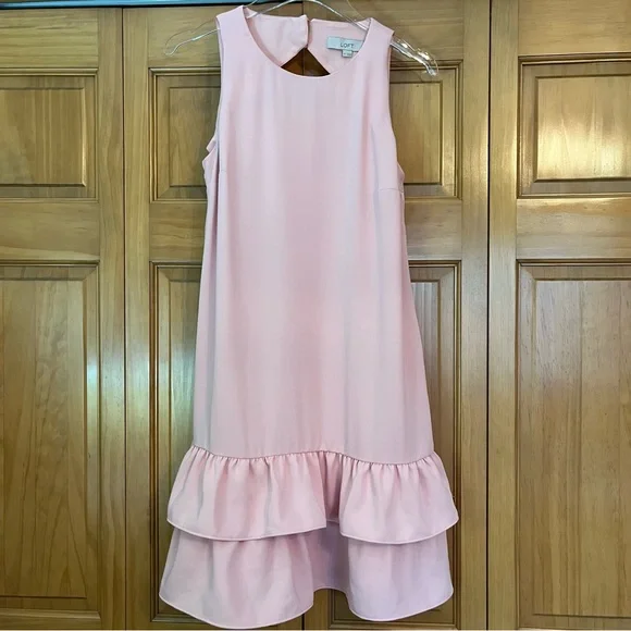 blue dress with pink Into The Sunset Pink Ombre Midi Dress – Shop the Mint main image 0